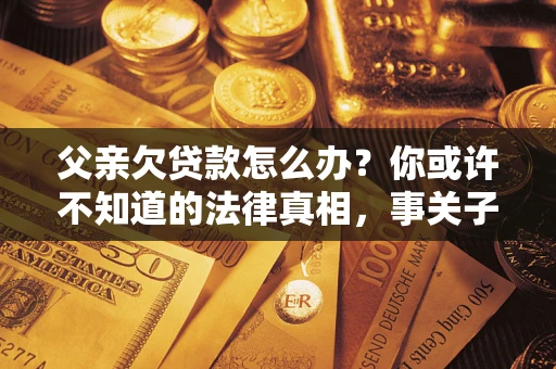 北京父亲欠贷款怎么办？你或许不知道的法律真相，事关子女未来